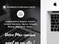 Service de maintenance pour mac OS