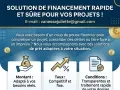 Solution de Financement Rapide et Sûre pour vos Projets !
